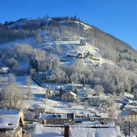 Appartement Cosy A Cornimont 30 M² Avec Terrasse Et Vue Montagne Kültér fotó